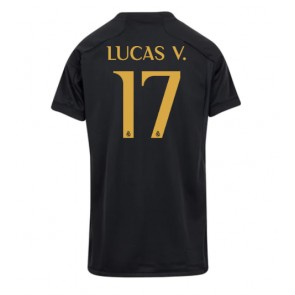 Real Madrid Lucas Vazquez #17 Koszulka Trzecich Kobiety 2023-24 Krótki Rękaw
